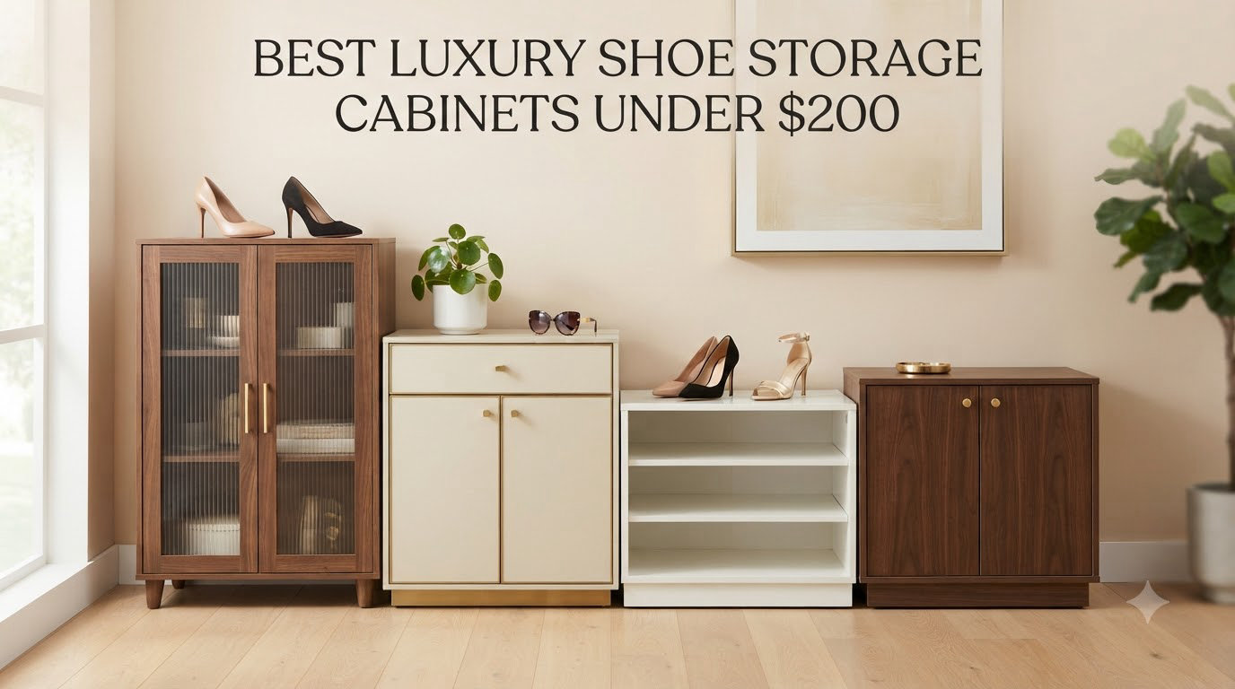 best luxury shoes storage cabinets under $200
