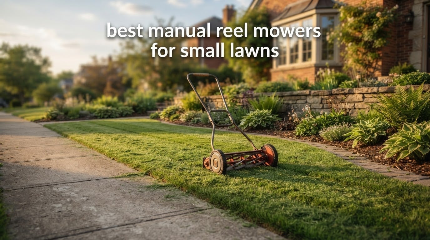 best manual reel mowers for small lawns