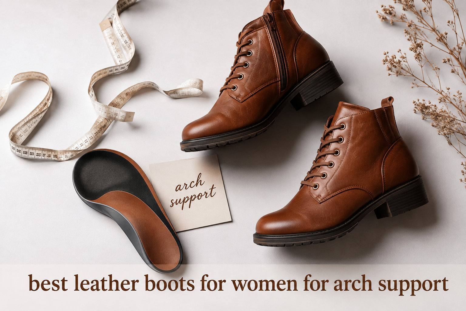 best leather boots for women for arch support
