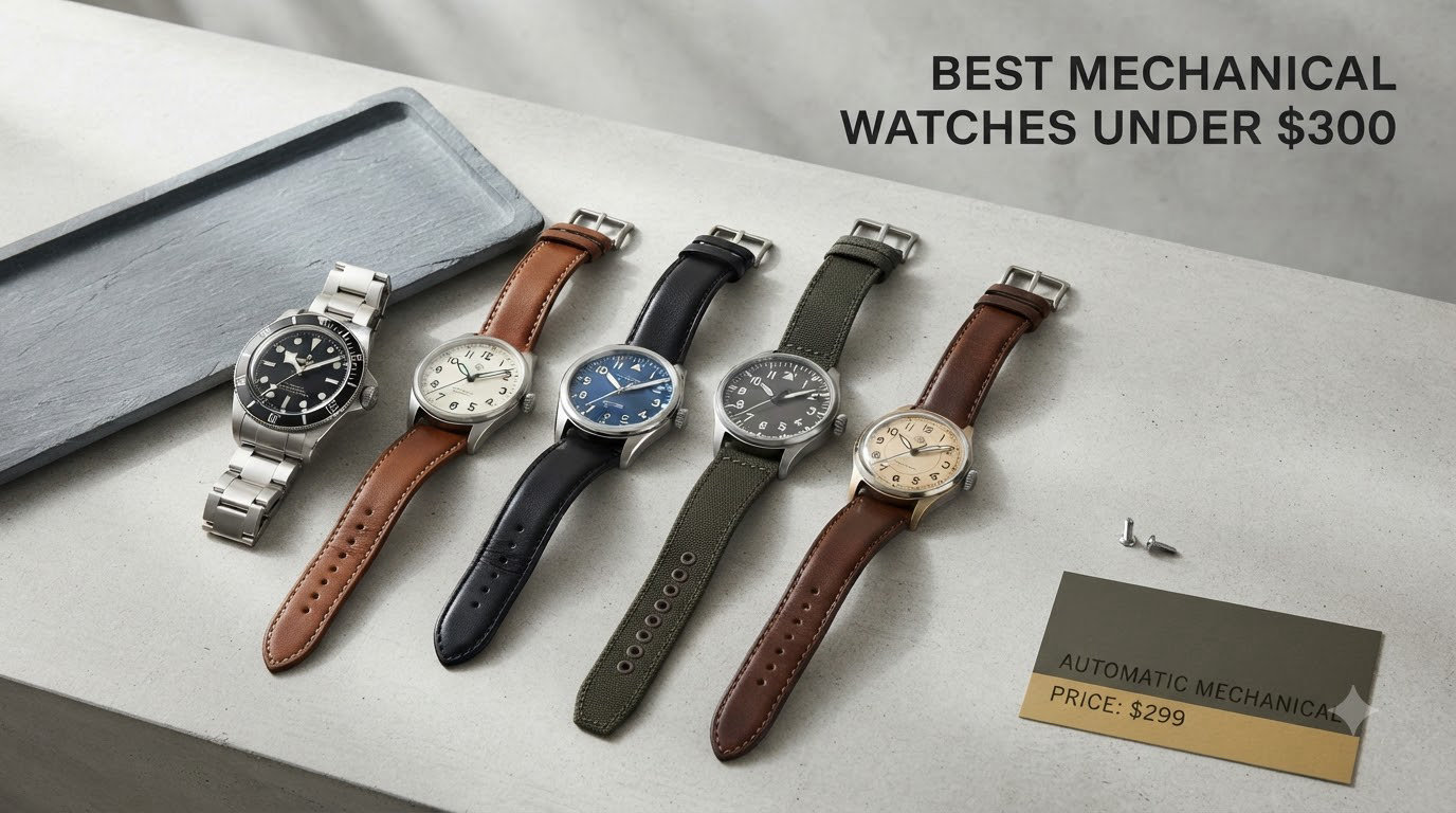 best mechanical watches under $300