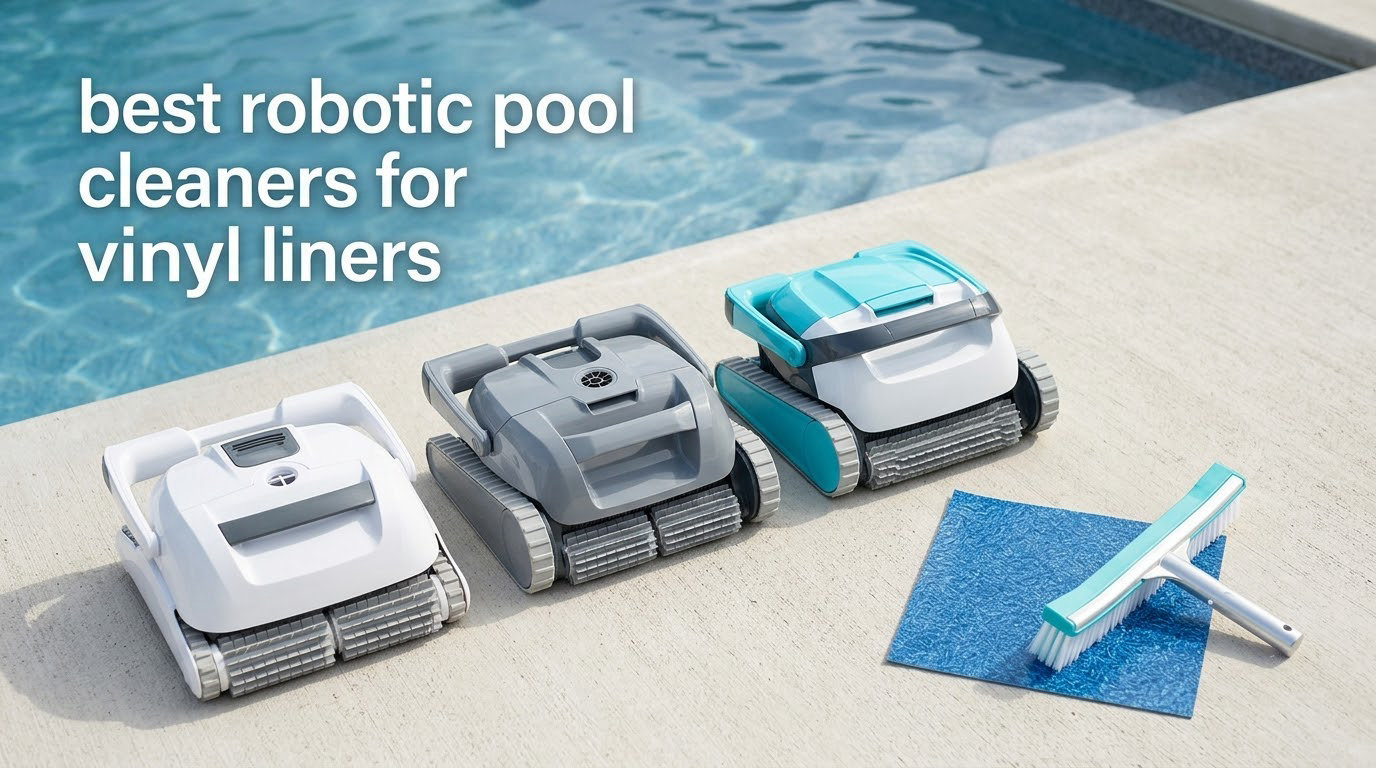 best robotic pool cleaners for vinyl liners