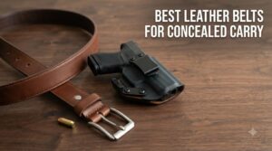 best leather belts for concealed carry