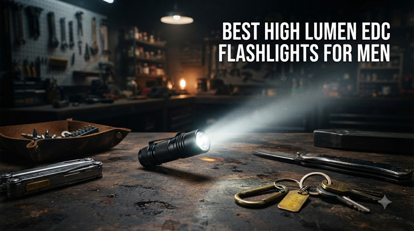 best high lumen edc flashlights for men