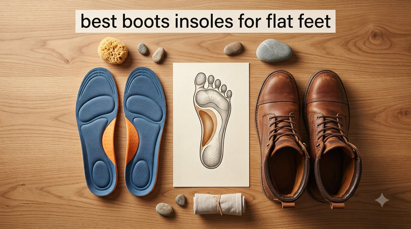 best boots insoles for flat feet