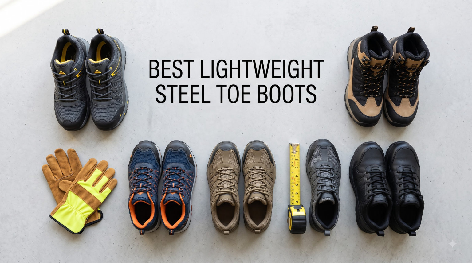 best lightweight steel toe boots