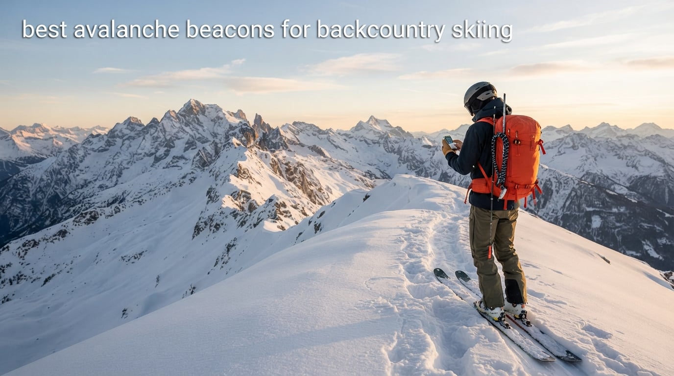 best avalanche beacons for backcountry skiing
