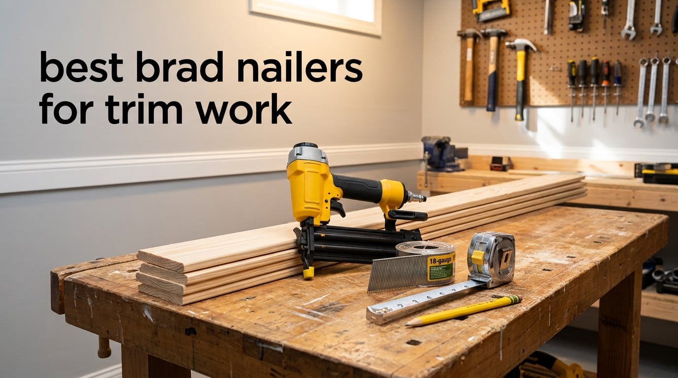 best brad nailers for trim work