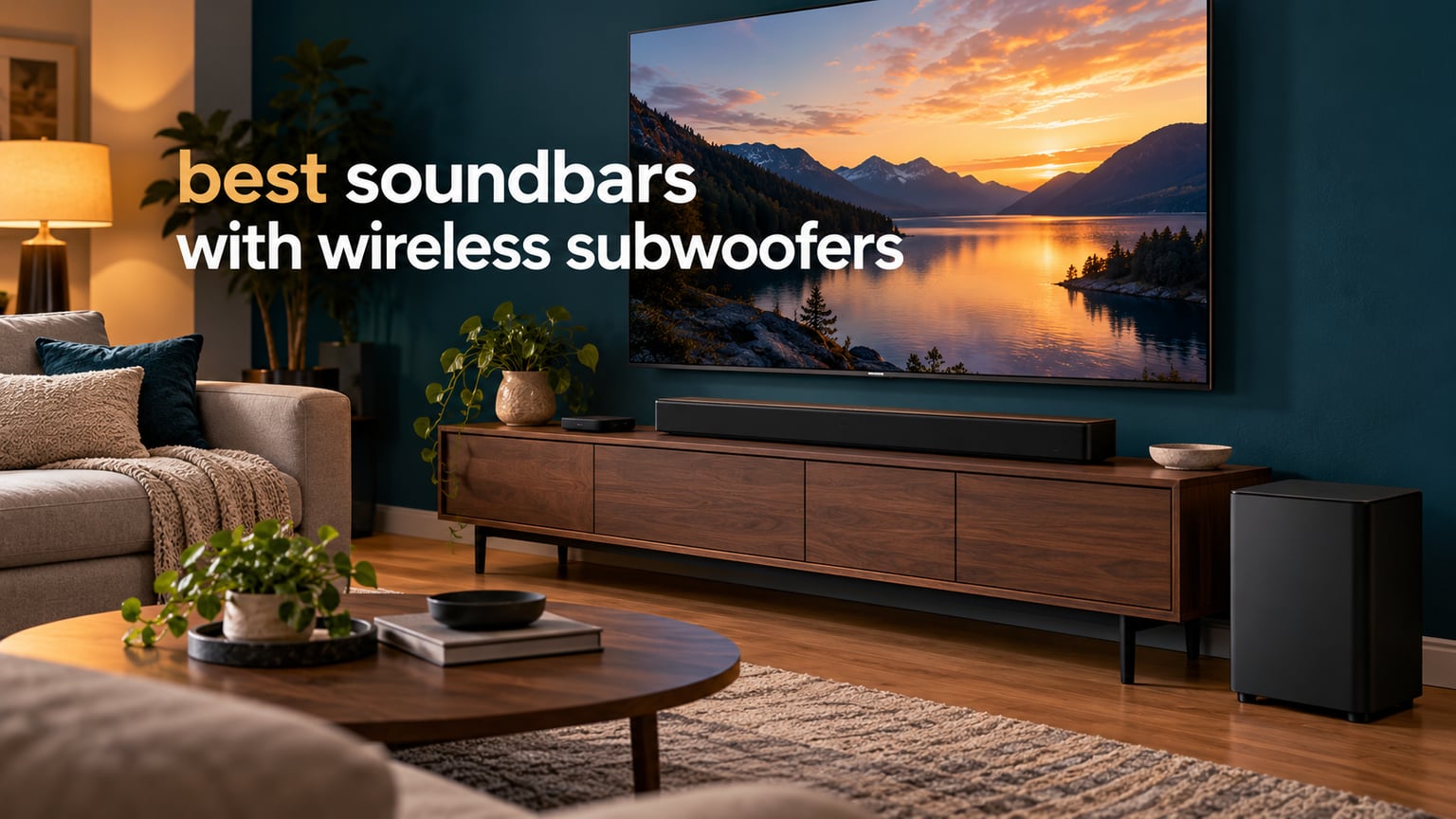 best soundbars with wireless subwoofers