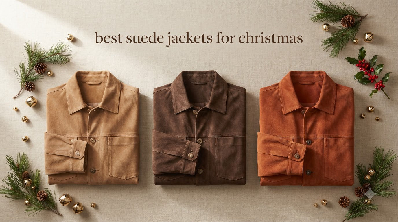 best suede jackets for christmas