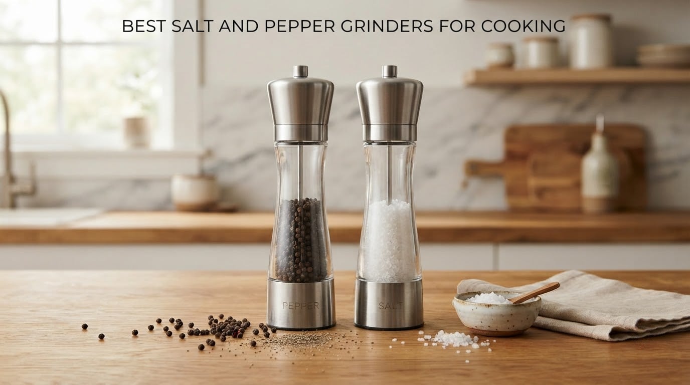 best salt and pepper grinders for cooking
