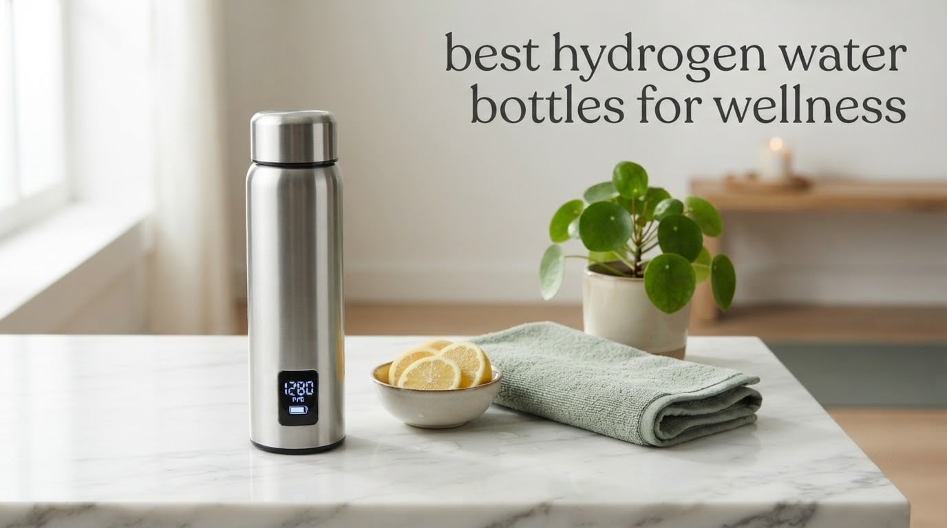 best hydrogen water bottles for wellness