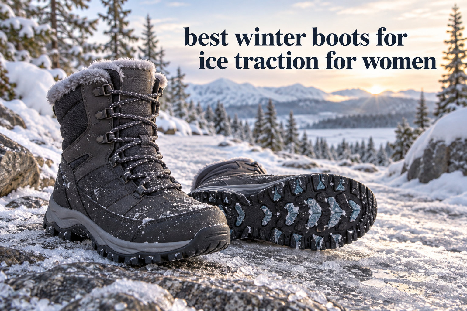 best winter boots for ice traction for women