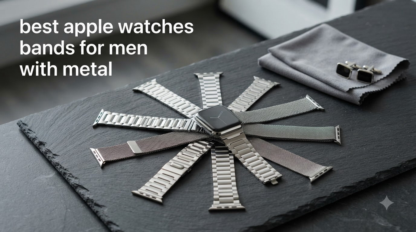 best apple watches bands for men with metal