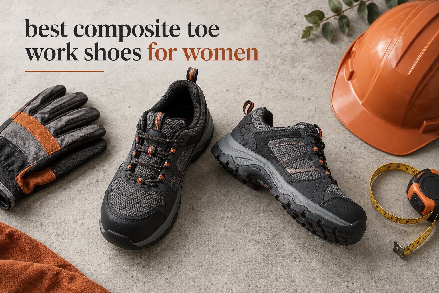 best composite toe work shoes for women