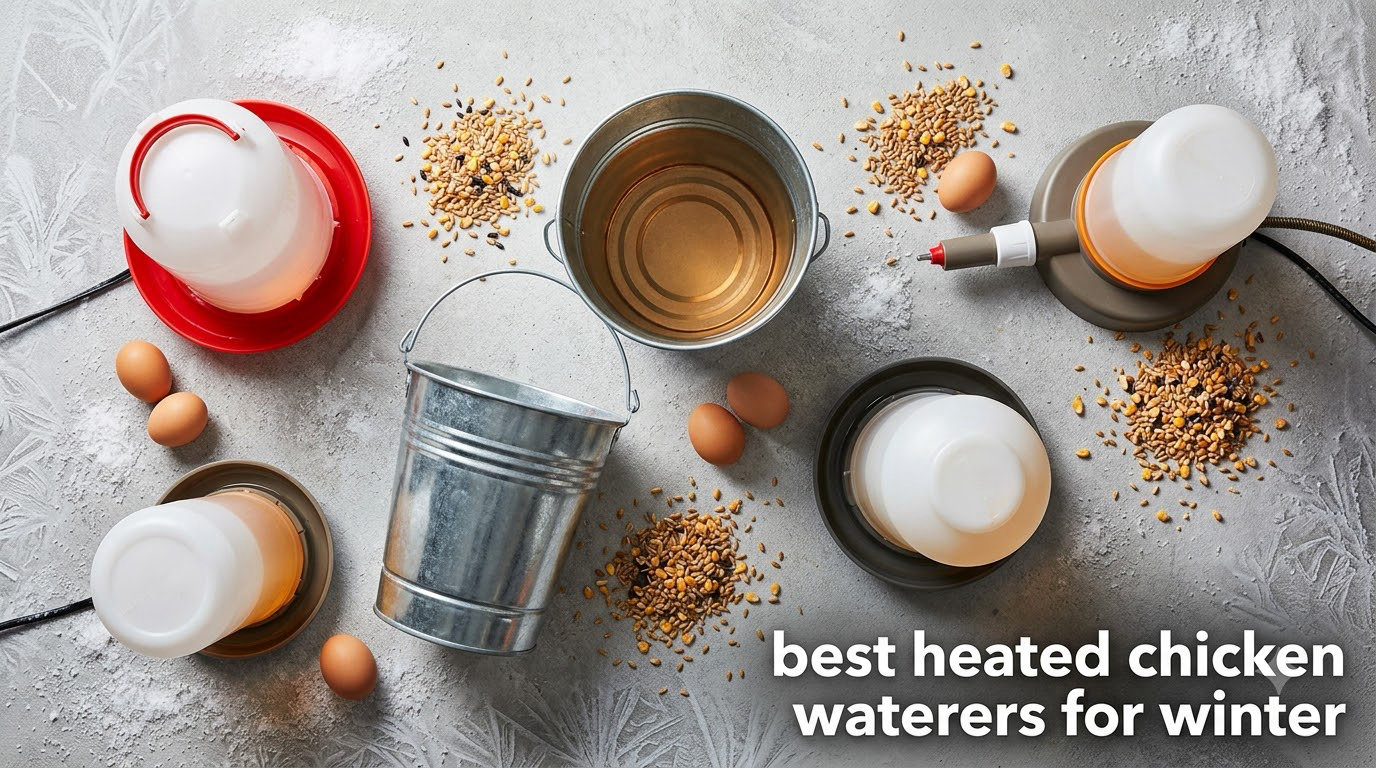 best heated chicken waterers for winter