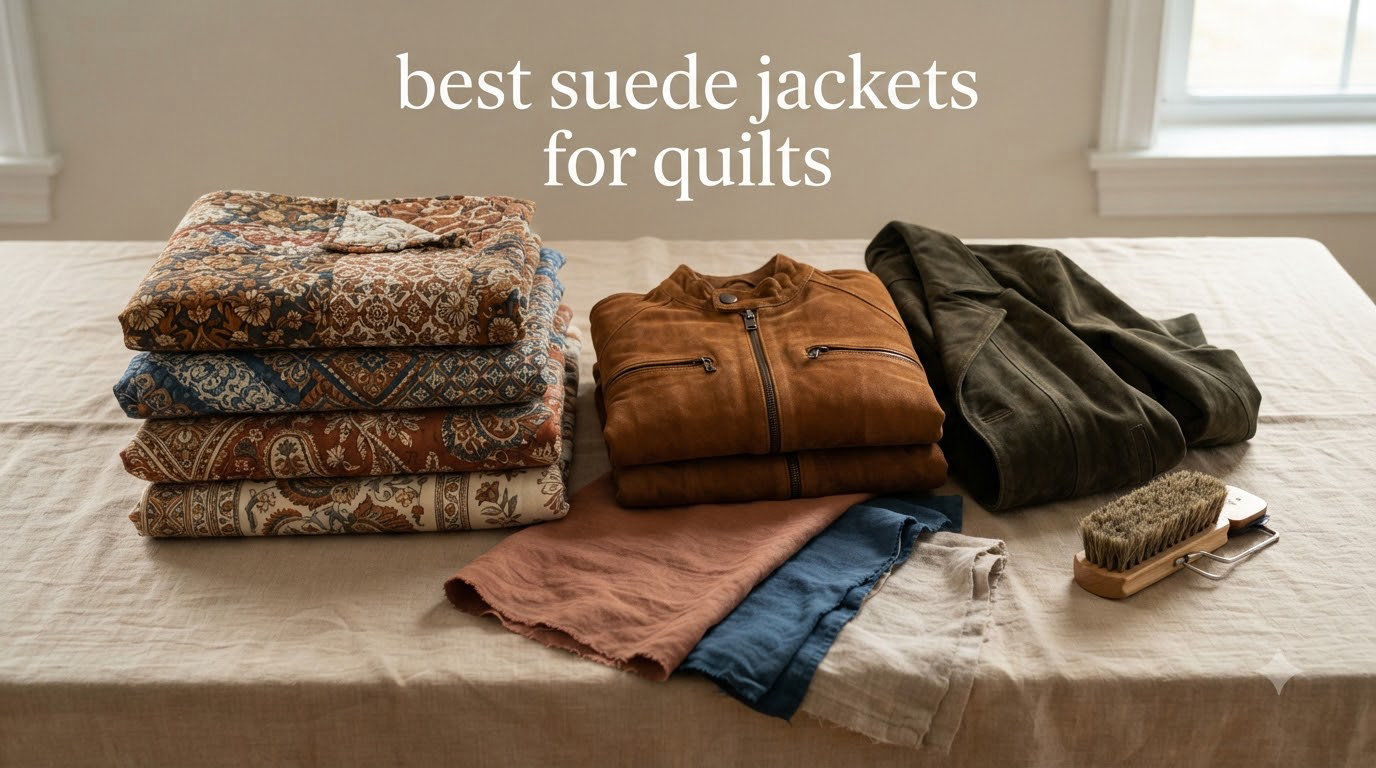 best suede jackets for quilts