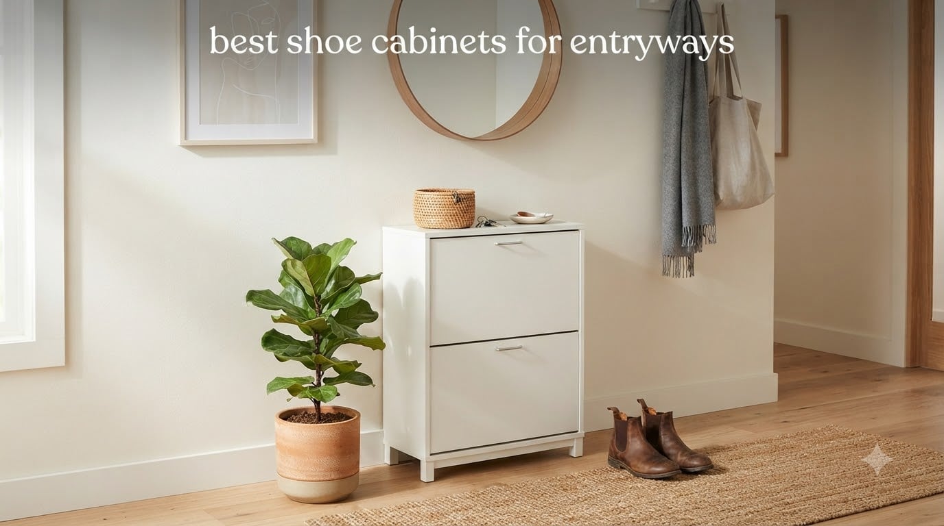 best shoe cabinets for entryways
