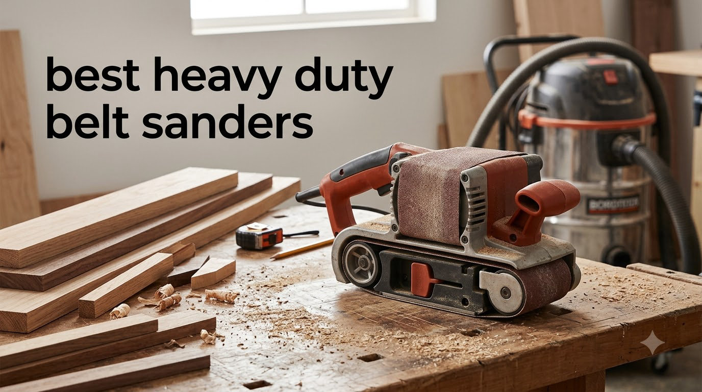 best heavy duty belt sanders