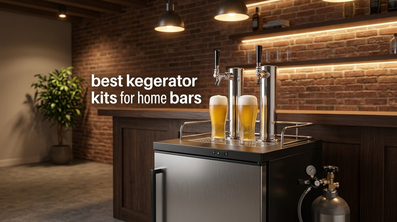 best kegerator kits for home bars