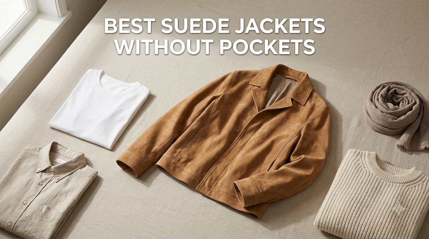 best suede jackets without pockets