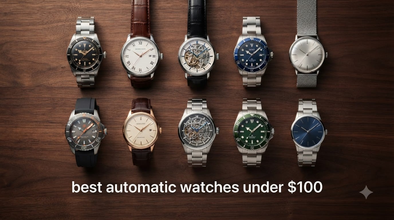 best automatic watches under $100