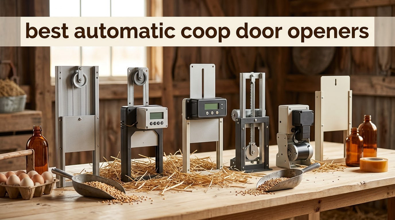 best automatic coop door openers