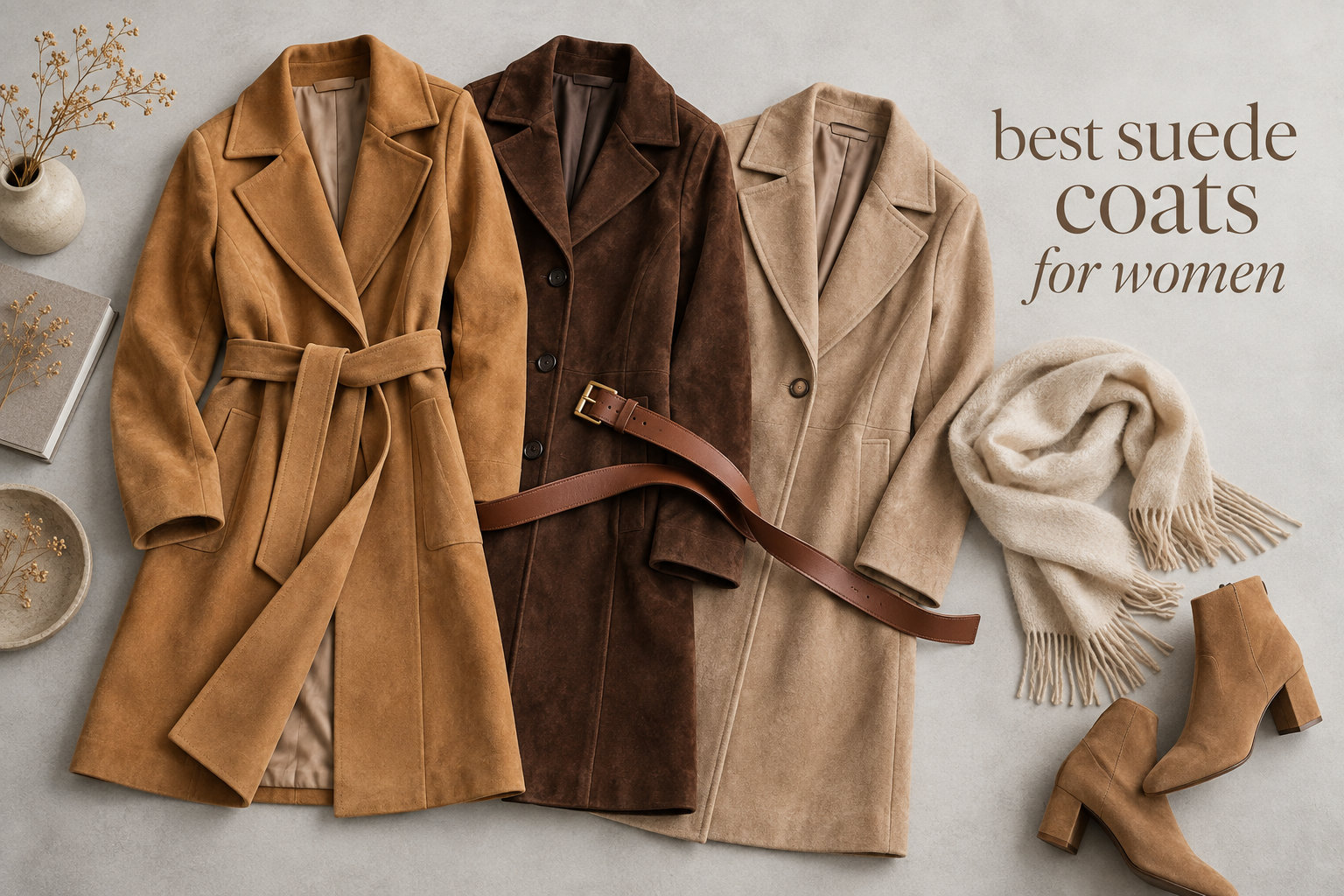 best suede coats for women