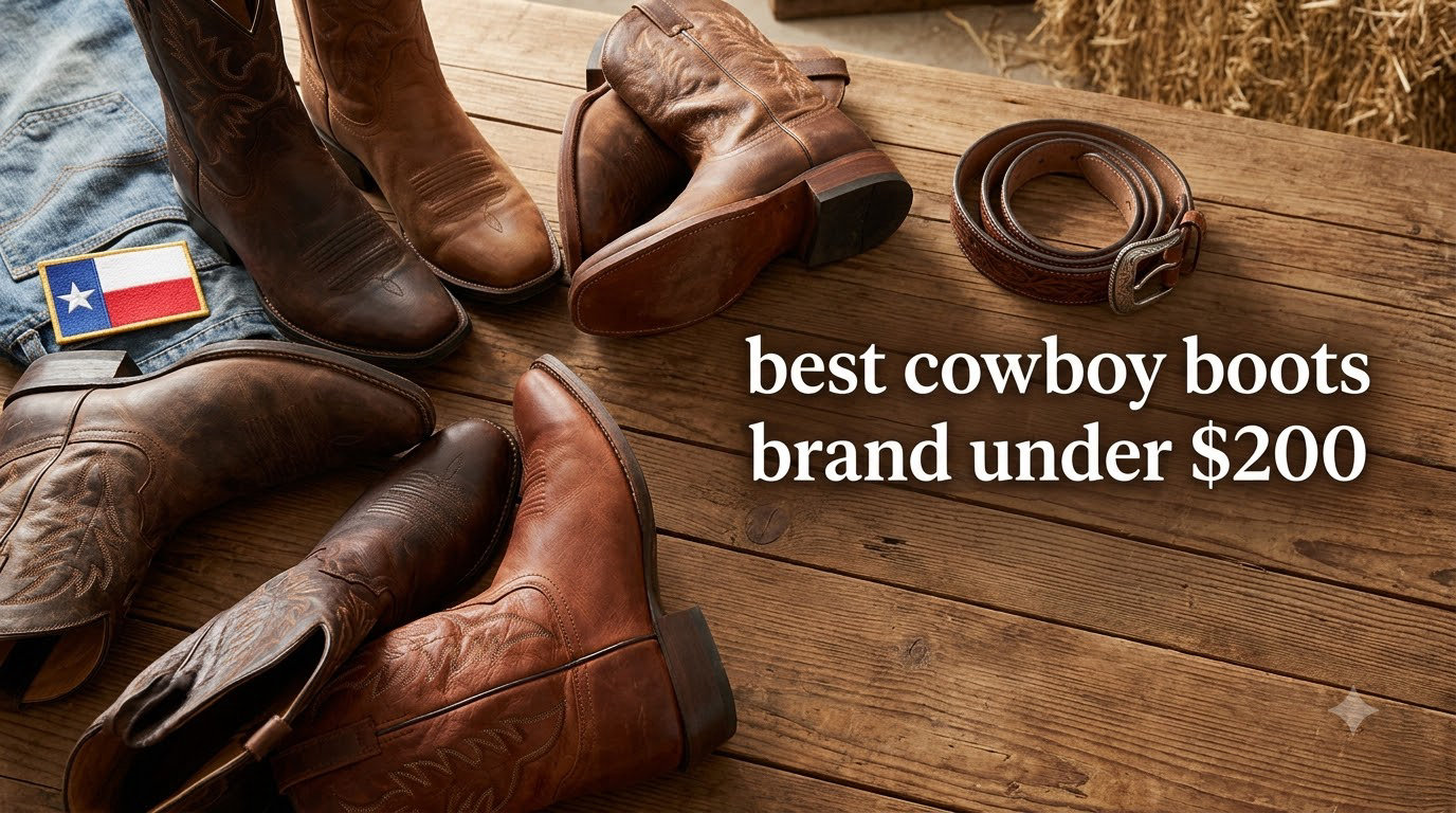 best cowboy boots brand under $200