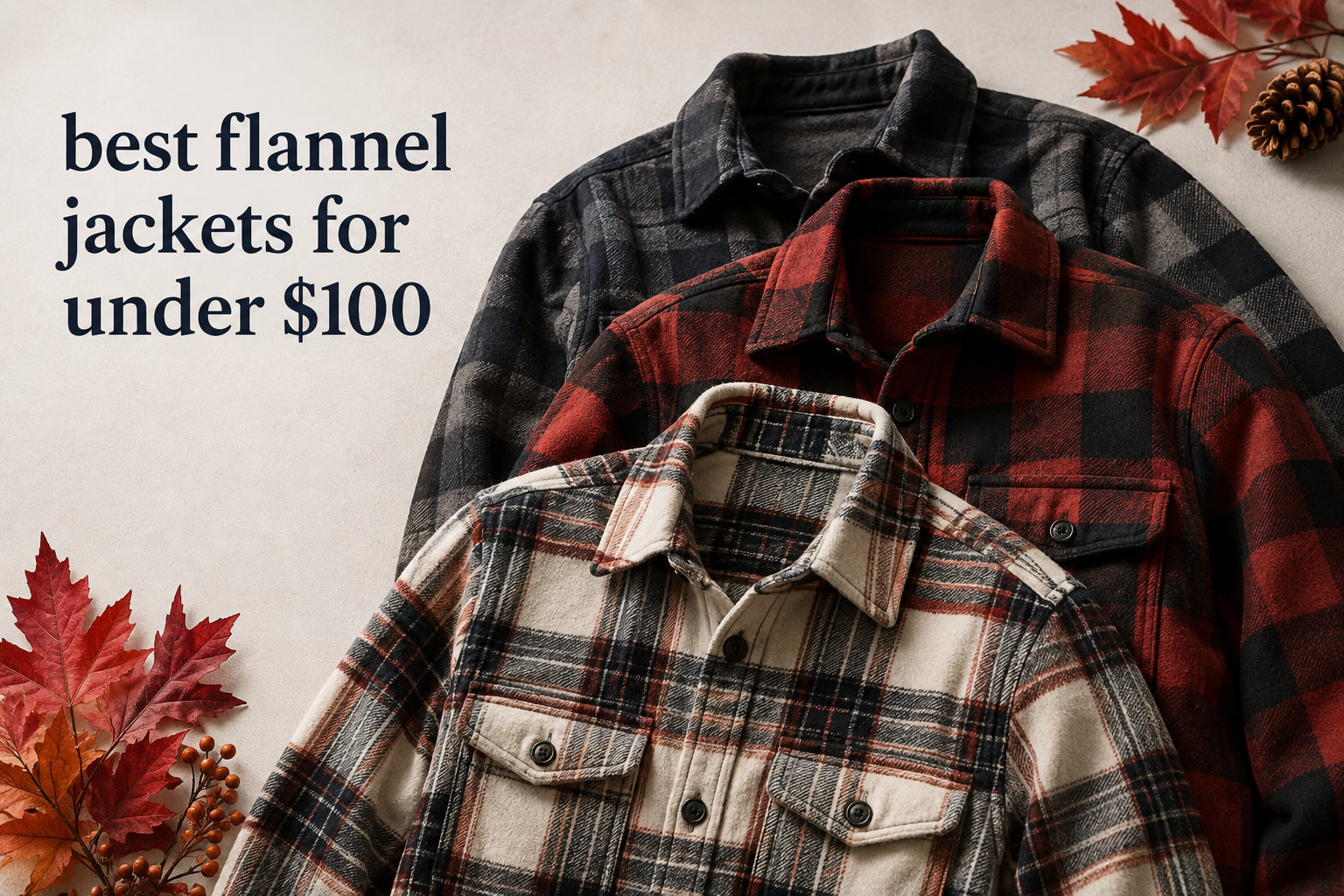best flannel jackets for under $100
