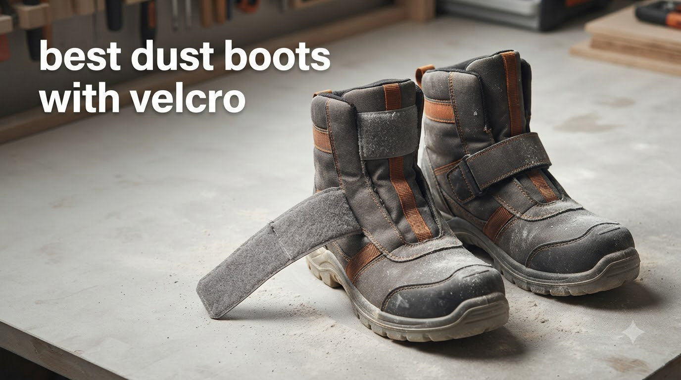 best dust boots with velcro