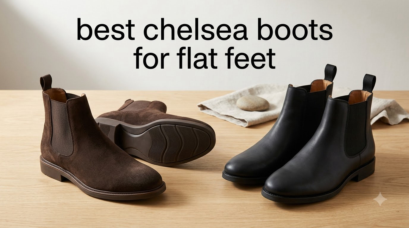 best chelsea boots for flat feet