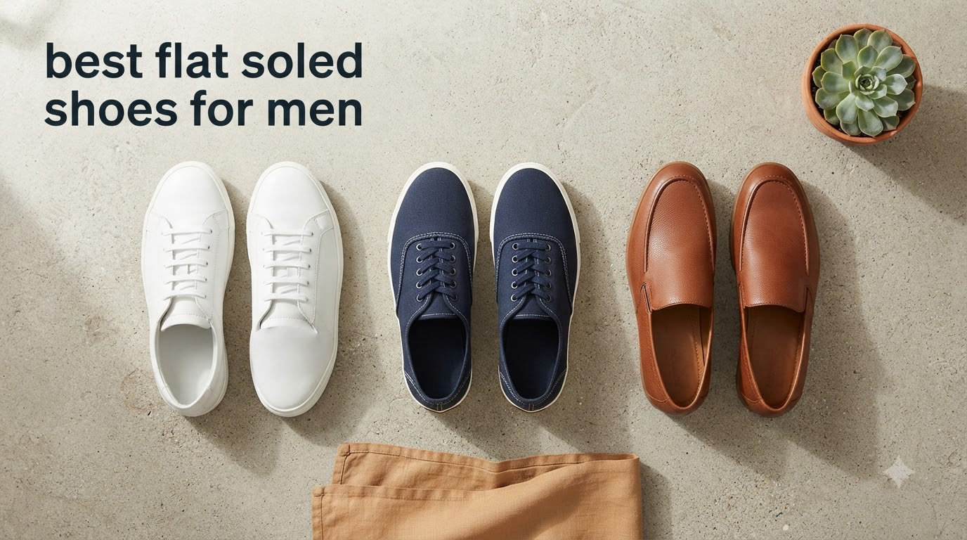 best flat soled shoes for men