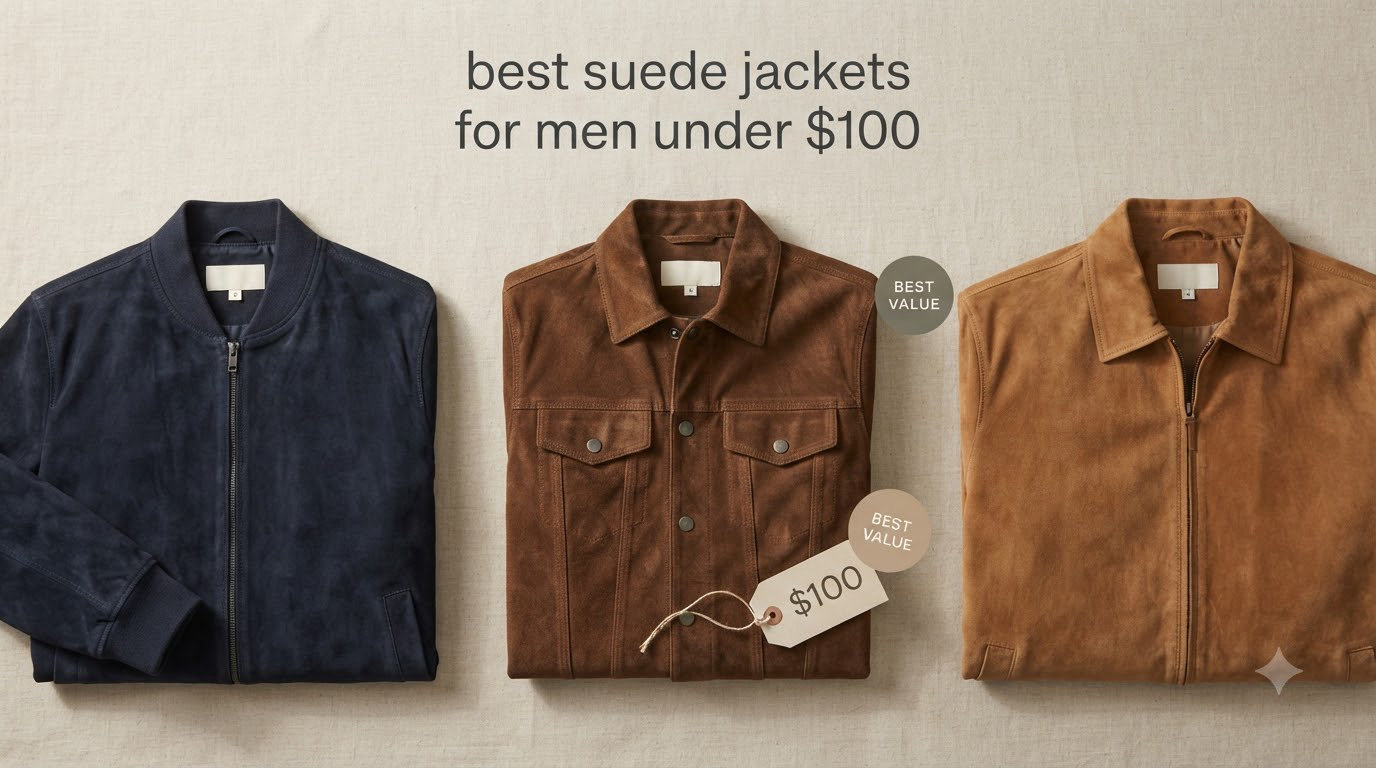 best suede jackets for men under $100
