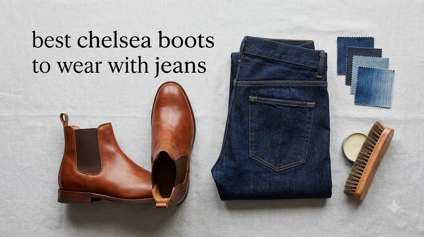 best chelsea boots to wear with jeans