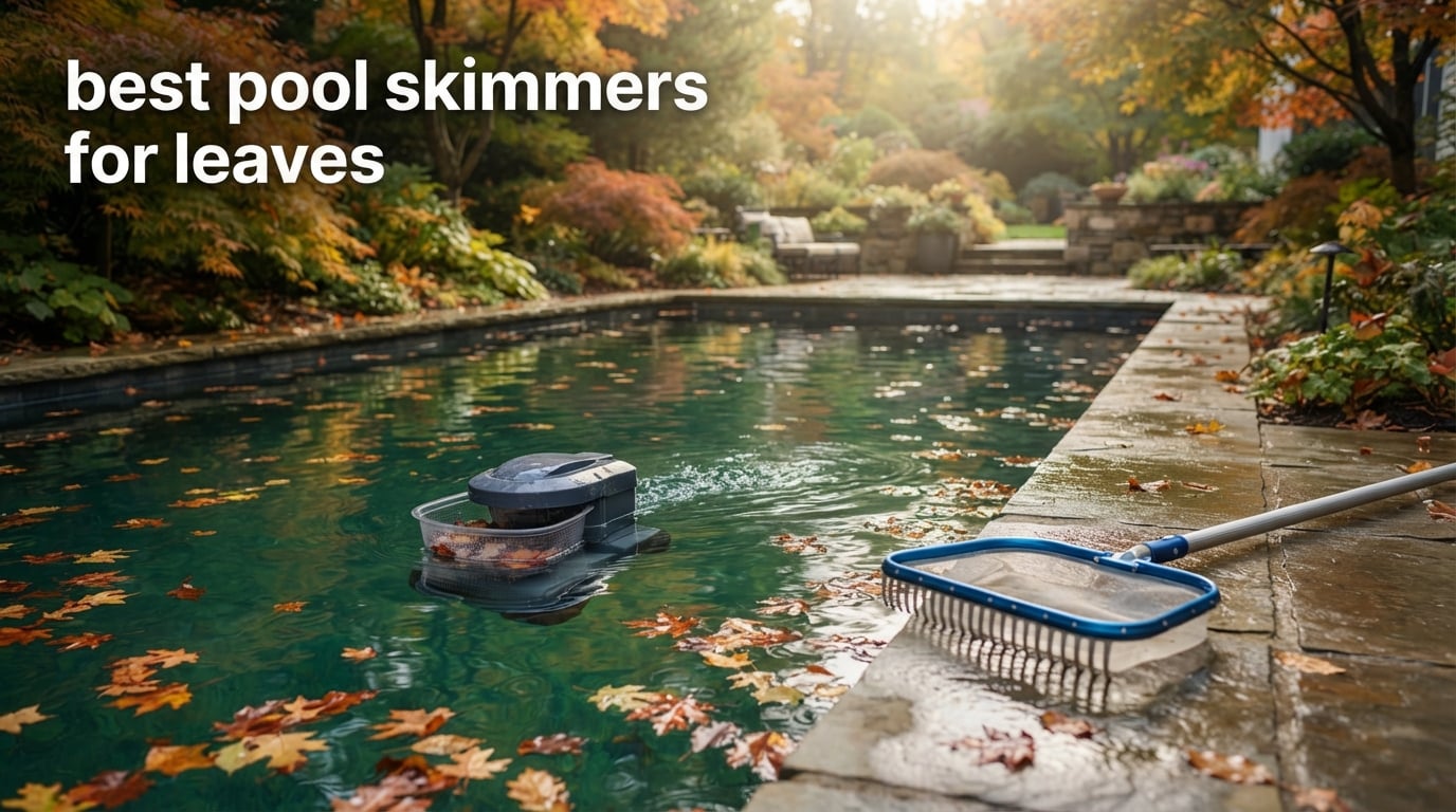best pool skimmers for leaves