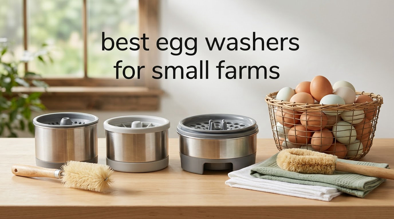 best egg washers for small farms