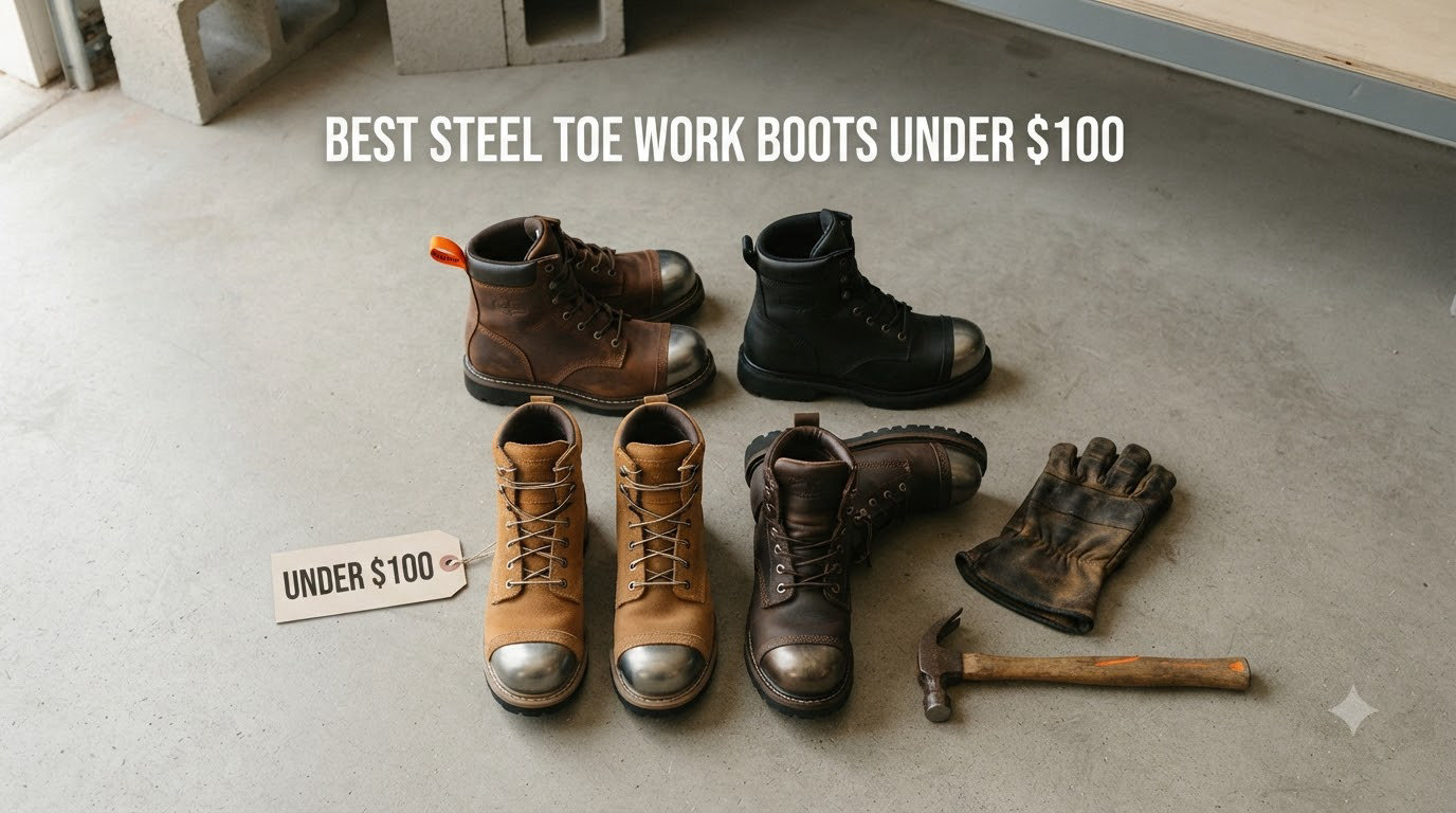 best steel toe work boots under $100