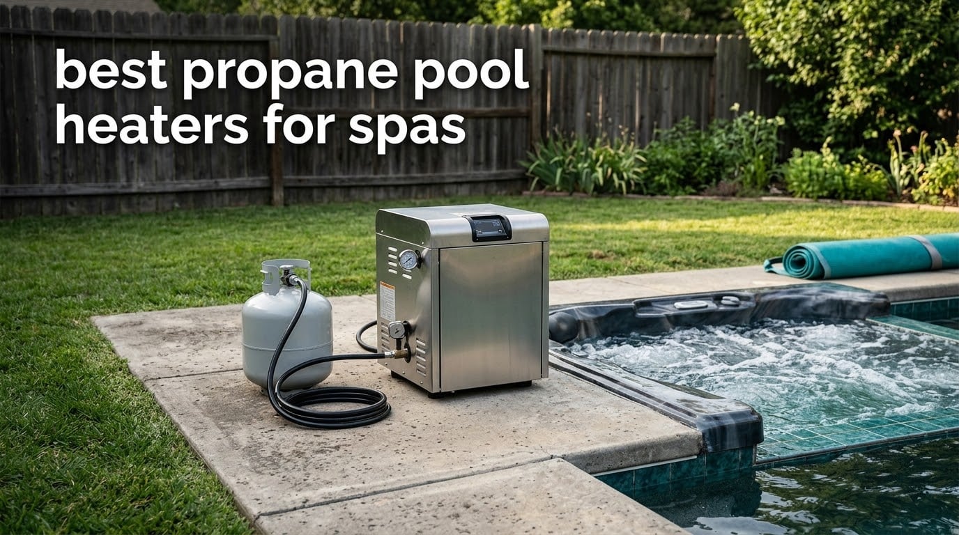 best propane pool heaters for spas