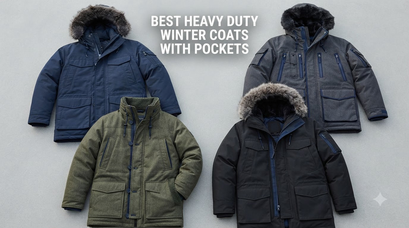 best heavy duty winter coats with pockets