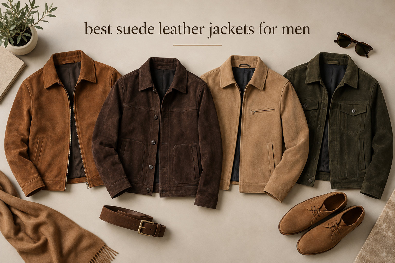 best suede leather jackets for men