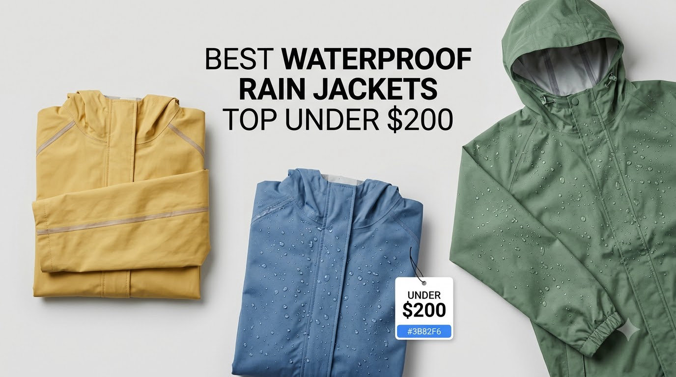 best waterproof rain jackets top under $200