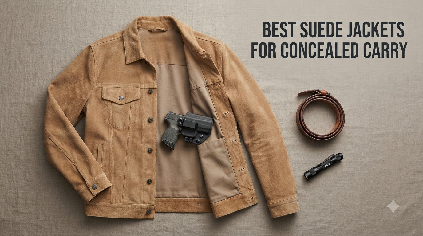 best suede jackets for concealed carry
