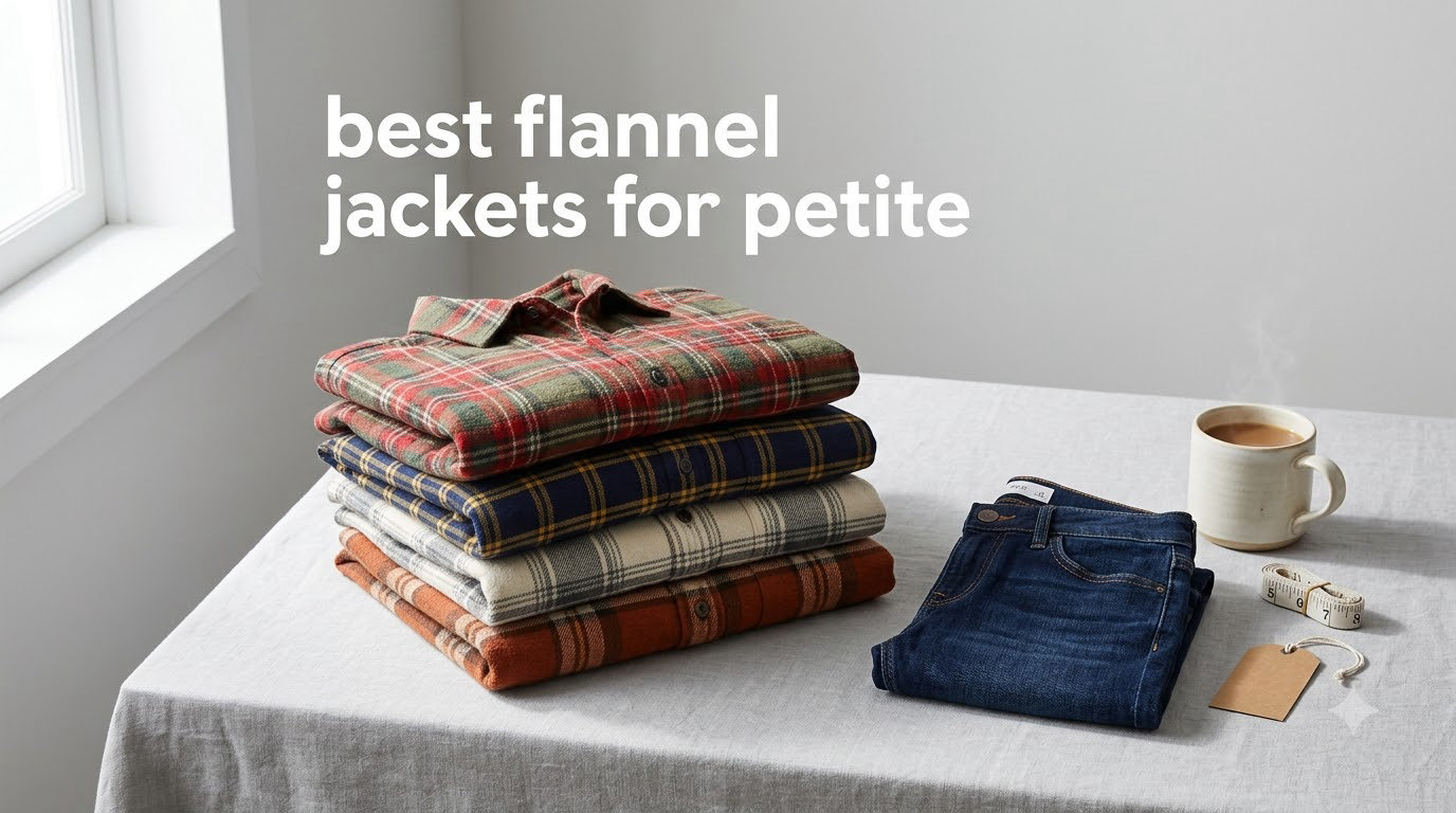 best flannel jackets for petite