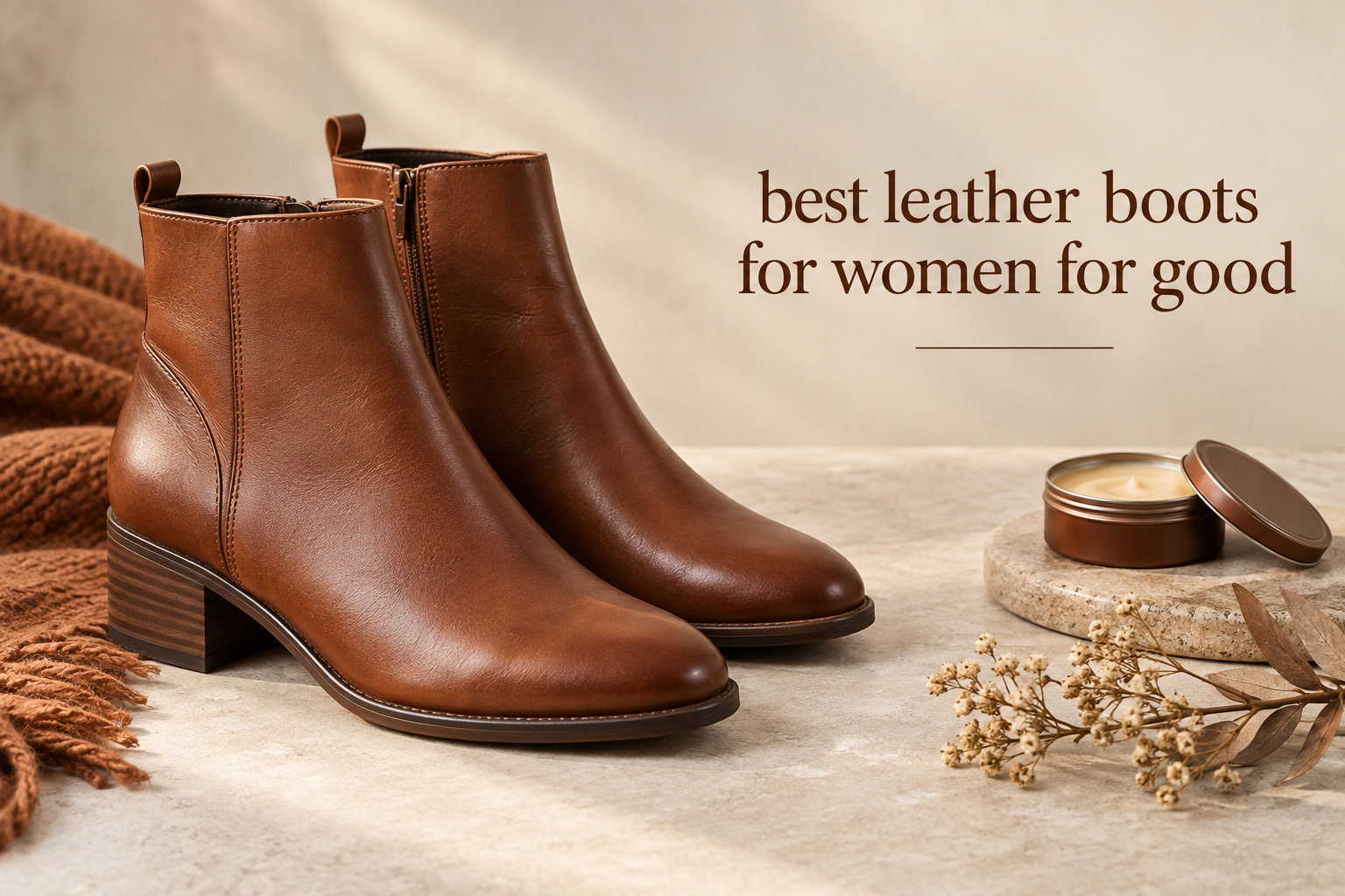best leather boots for women for good