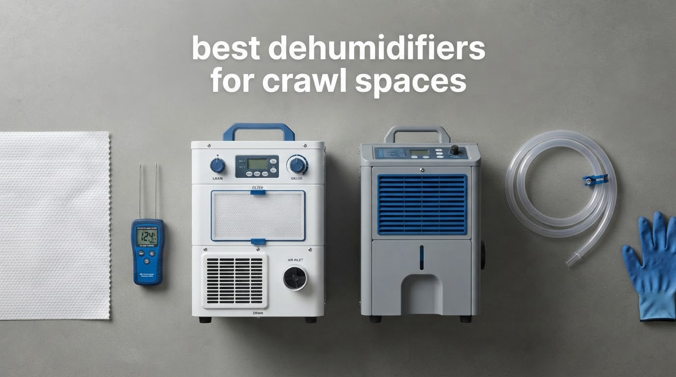 best dehumidifiers for crawl spaces