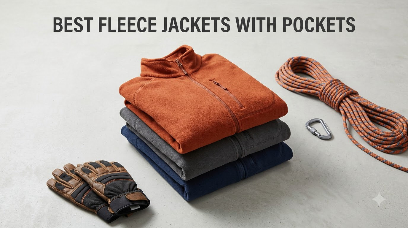 best fleece jackets with pockets
