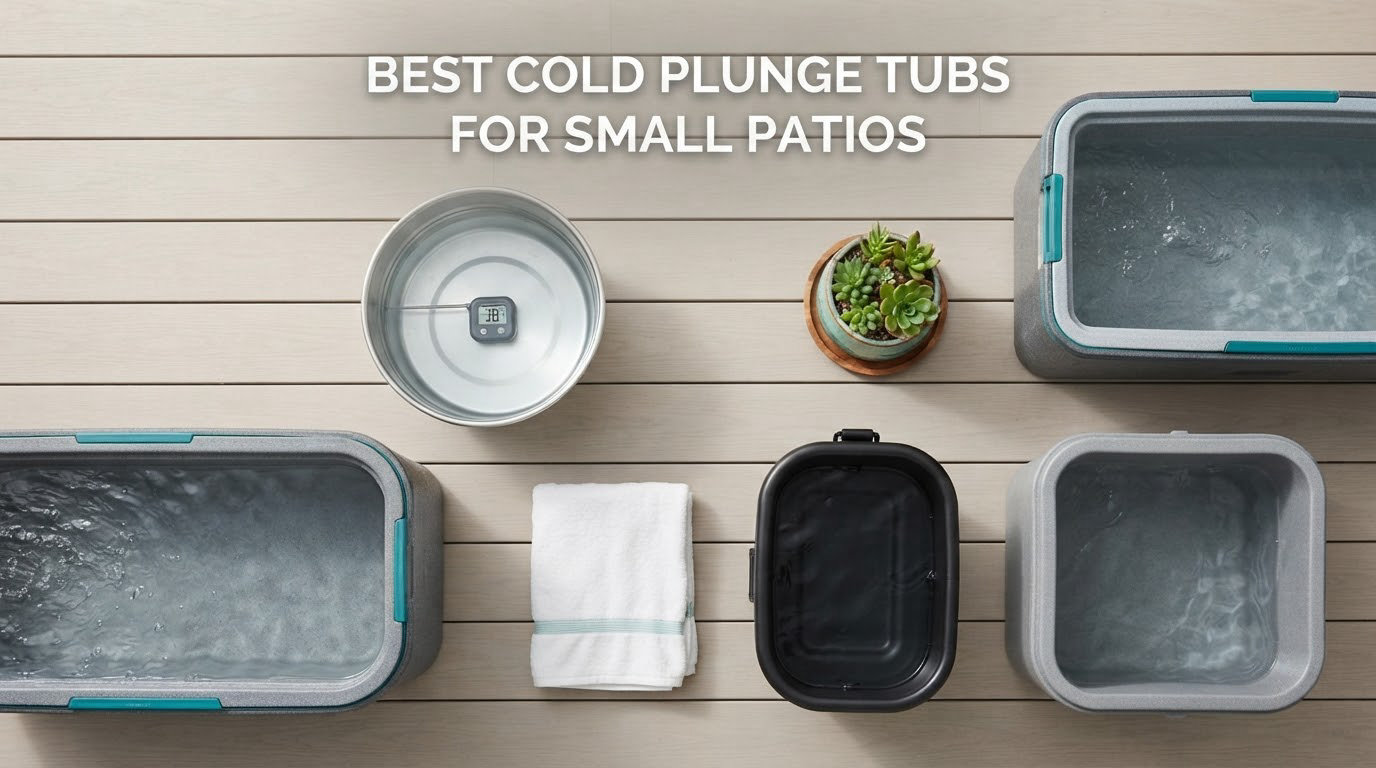 best cold plunge tubs for small patios