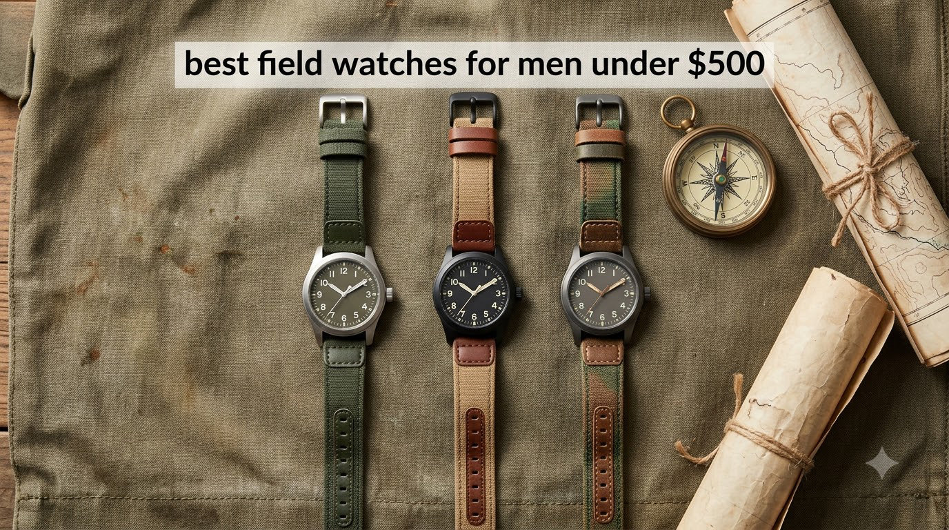 best field watches for men under $500