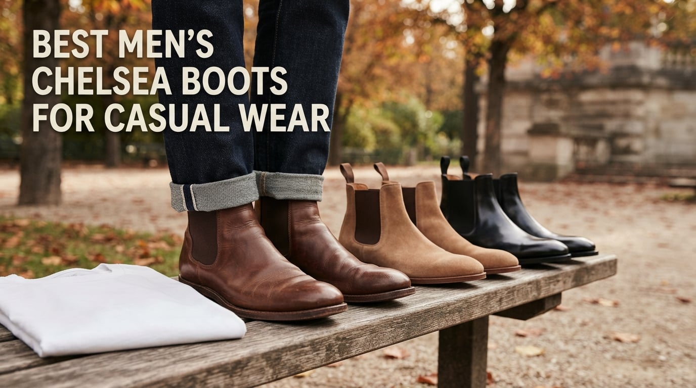 best men's chelsea boots for casual wear