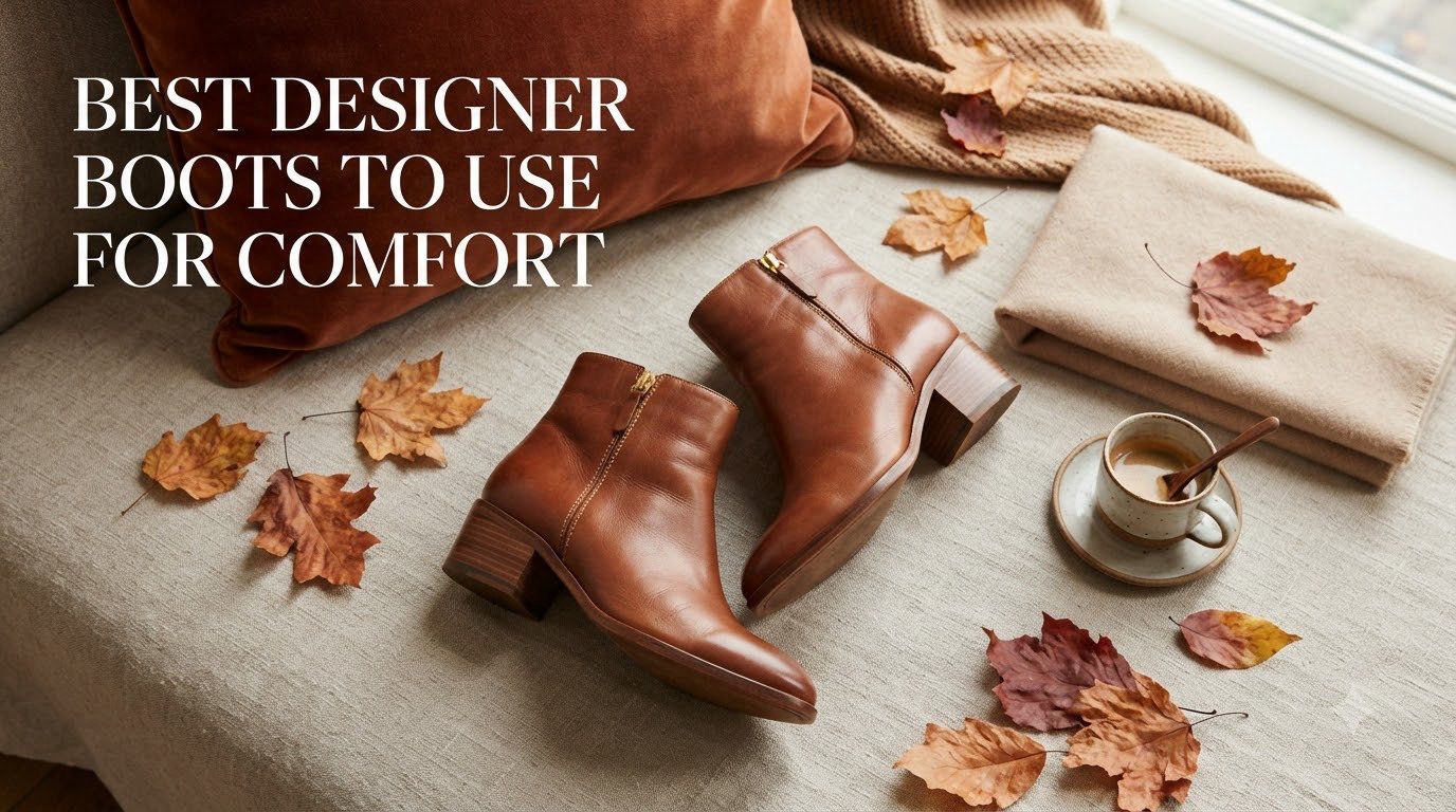 best designer boots to use for comfort